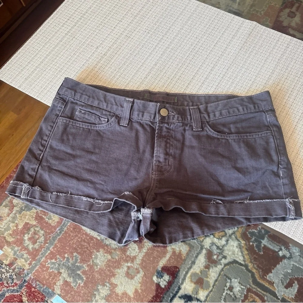 JBRABD Women's GRAY Denim Shorts